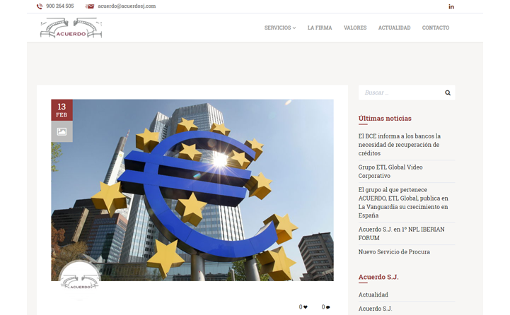 ‘El BCE informa a los bancos sobre la recuperación de créditos’