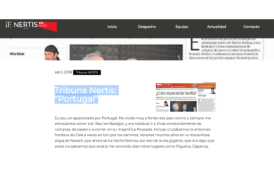 Tribuna Nertis: “Portugal” – Abril 2018