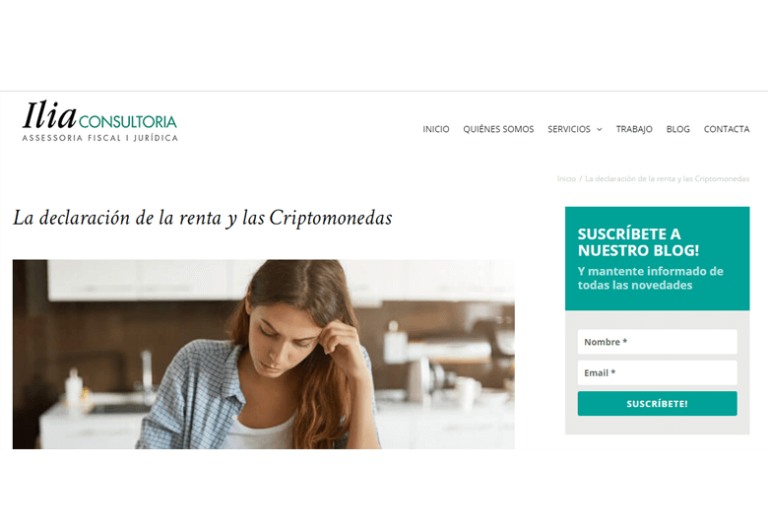 La declaración de la renta y las Criptomonedas