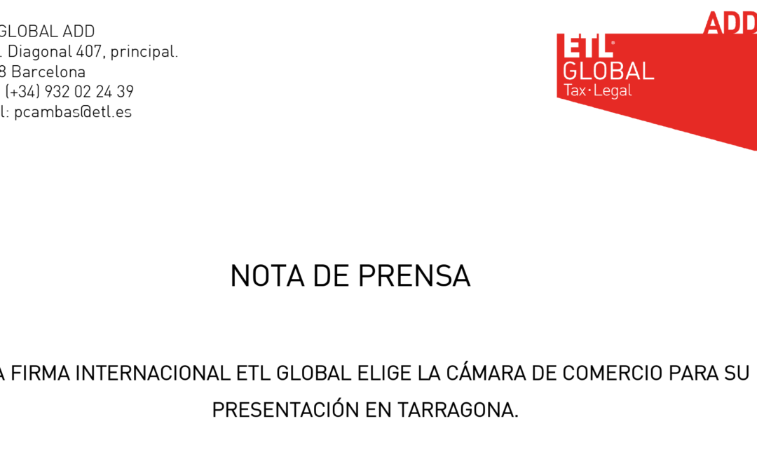 ETL Global se presenta en Tarragona