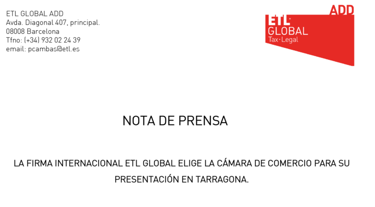 ETL Global se presenta en Tarragona