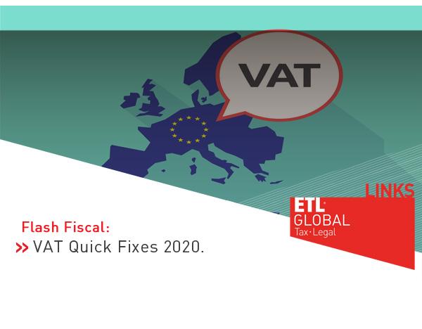 VAT Quick Fixes 2020