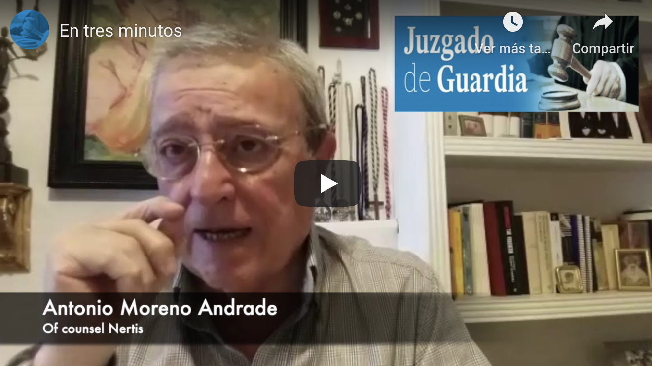 El videocomentario de Antonio Moreno Andrade