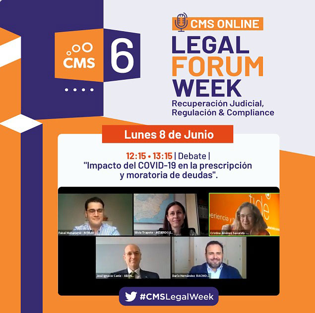 Acuerdo etl global en dos de los debates celebrados estos días en la 6ª legal forum week de cms
