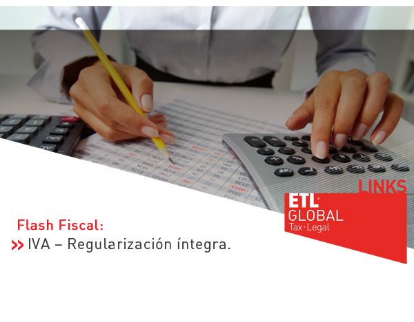 ETL Global LINKS: IVA – Regularización íntegra