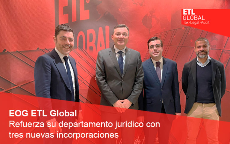 EOG ETL Global refuerza su departamento jurídico