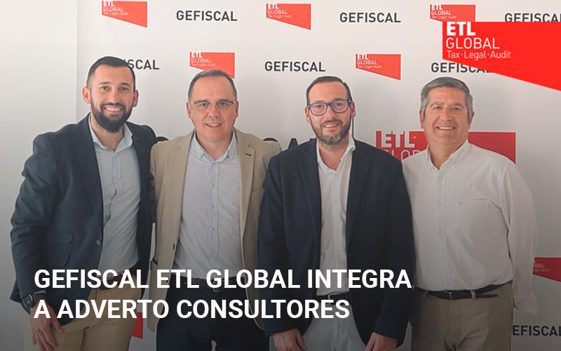 GEFISCAL ETL Global integra a Adverto consultores