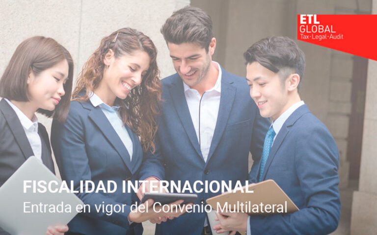 Fiscalidad Internacional | Entrada en vigor del Convenio Multilateral