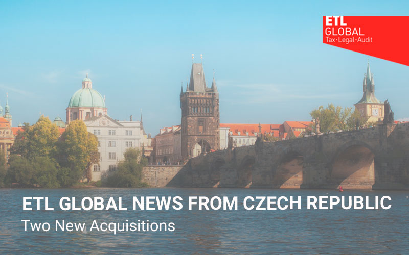 ETL GLOBAL NEWS FROM THE CZECH REPUBLIC – Two New Acquisitions