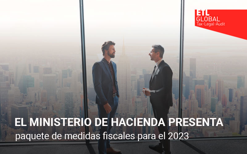 El Ministerio de Hacienda presenta un paquete de medidas fiscales para el 2023