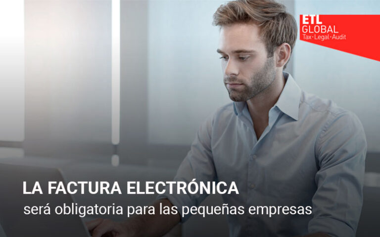 La factura electrónica será obligatoria para las pequeñas empresas