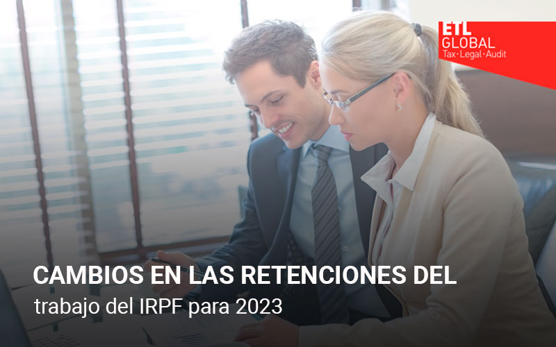 Cambios en las retenciones del trabajo del IRPF para 2023