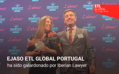 EJASO ETL Global Portugal ha sido galardonado por Iberian Lawyer