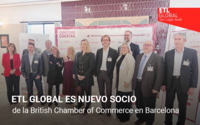 ETL Global es nuevo socio de la British Chamber of Commerce en Barcelona