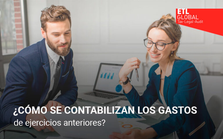 ¿Cómo se contabilizan los gastos de ejercicios anteriores?