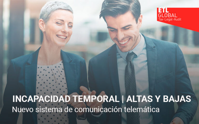 Incapacidad temporal | Altas y bajas: nuevo sistema de comunicación telemática