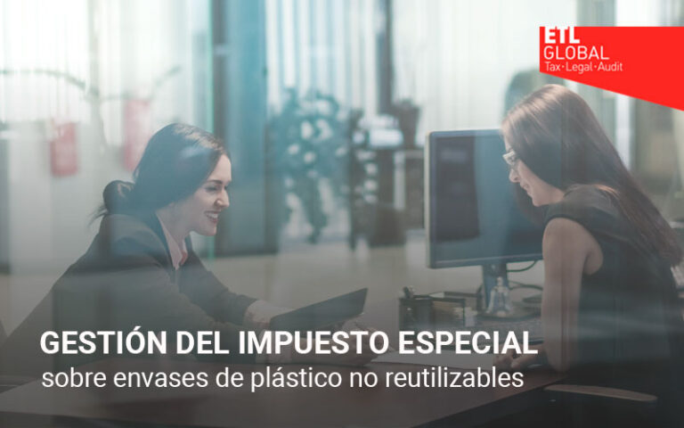 Gestión del Impuesto especial sobre envases de plástico no reutilizables