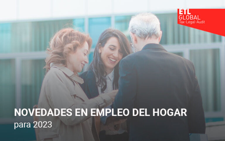 Novedades en empleo del hogar para 2023