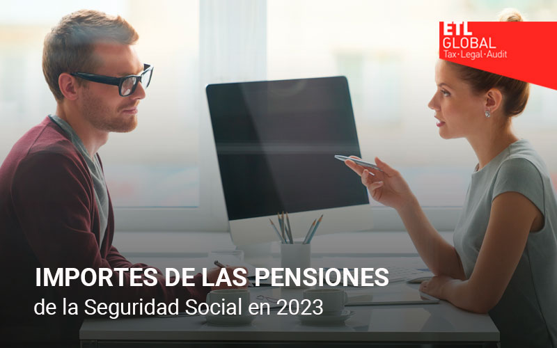 Importes de las pensiones de la Seguridad Social en 2023