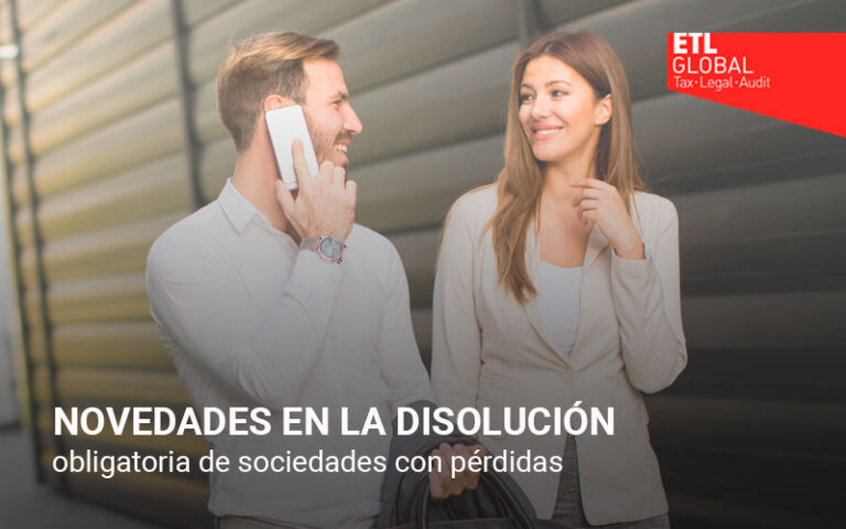 Novedades en la disolución obligatoria de sociedades con pérdidas