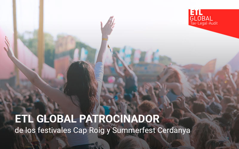 ETL GLOBAL patrocinador del Cap Roig y Summerfest Cerdanya