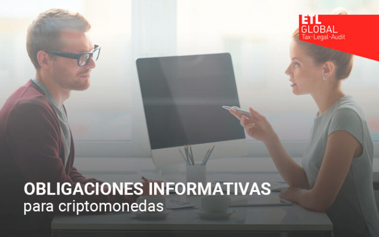 Obligaciones informativas para criptomonedas