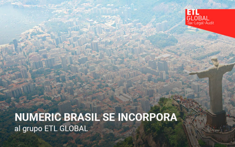 NUMERIC BRASIL se incorpora al grupo ETL GLOBAL