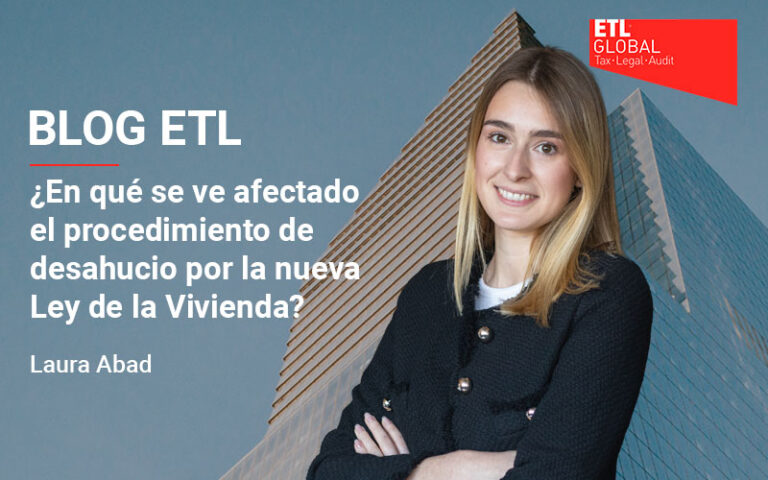 ¿En qué se ve afectado el procedimiento de desahucio por la nueva Ley de la Vivienda?