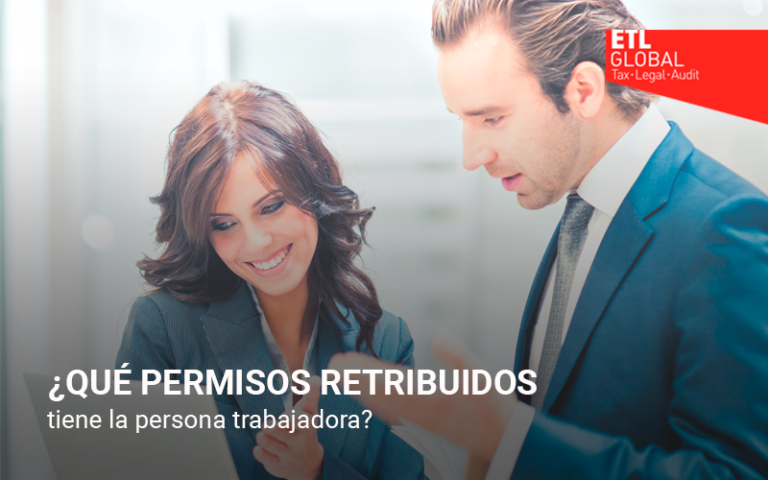 ¿Qué permisos retribuidos tiene la persona trabajadora?