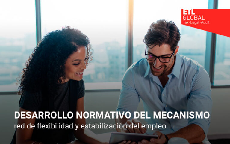 Desarrollo normativo del Mecanismo Red de Flexibilidad y Estabilización del Empleo