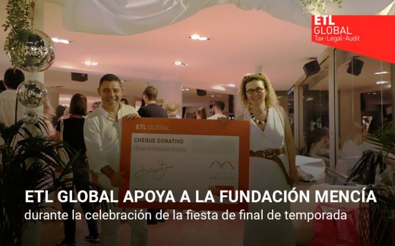 ETL GLOBAL en apoyo a la Fundación Mencía