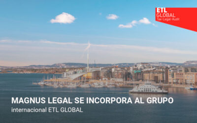 Magnus Legal se incorpora al grupo internacional ETL GLOBAL