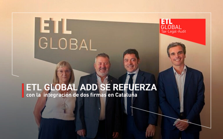 ETL GLOBAL ADD se refuerza con la integración de dos firmas en Cataluña