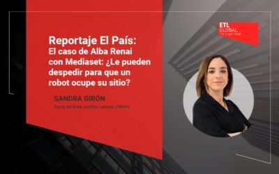 El caso de Alba Renai en Mediaset: ¿le pueden despedir para que un robot ocupe su sitio?