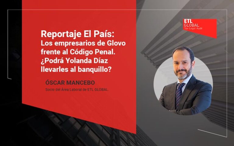 Los empresarios de Glovo frente al Código Penal. ¿Podrá Yolanda Díaz llevarles al banquillo?