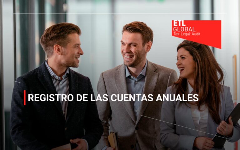 Registro de las cuentas anuales