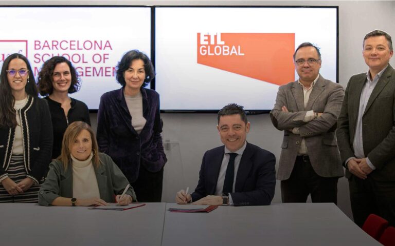 ETL GLOBAL firma un acuerdo de colaboración con la UPF-BSM